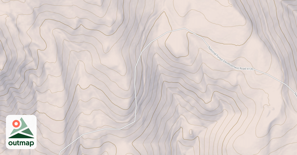 Map of USFS National Forest System Roads {744CCA08-A07F-4CAB-9233-D378BECD20A8}