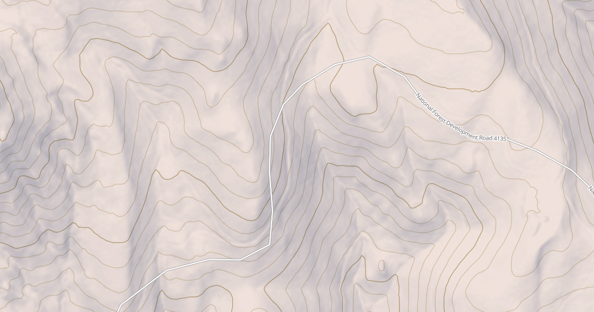 Map preview of USFS National Forest System Roads {744CCA08-A07F-4CAB-9233-D378BECD20A8}