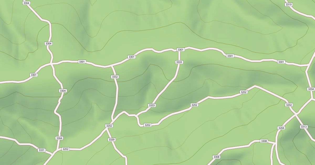 Map preview of USFS Motor Vehicle Use Map Trails 19092