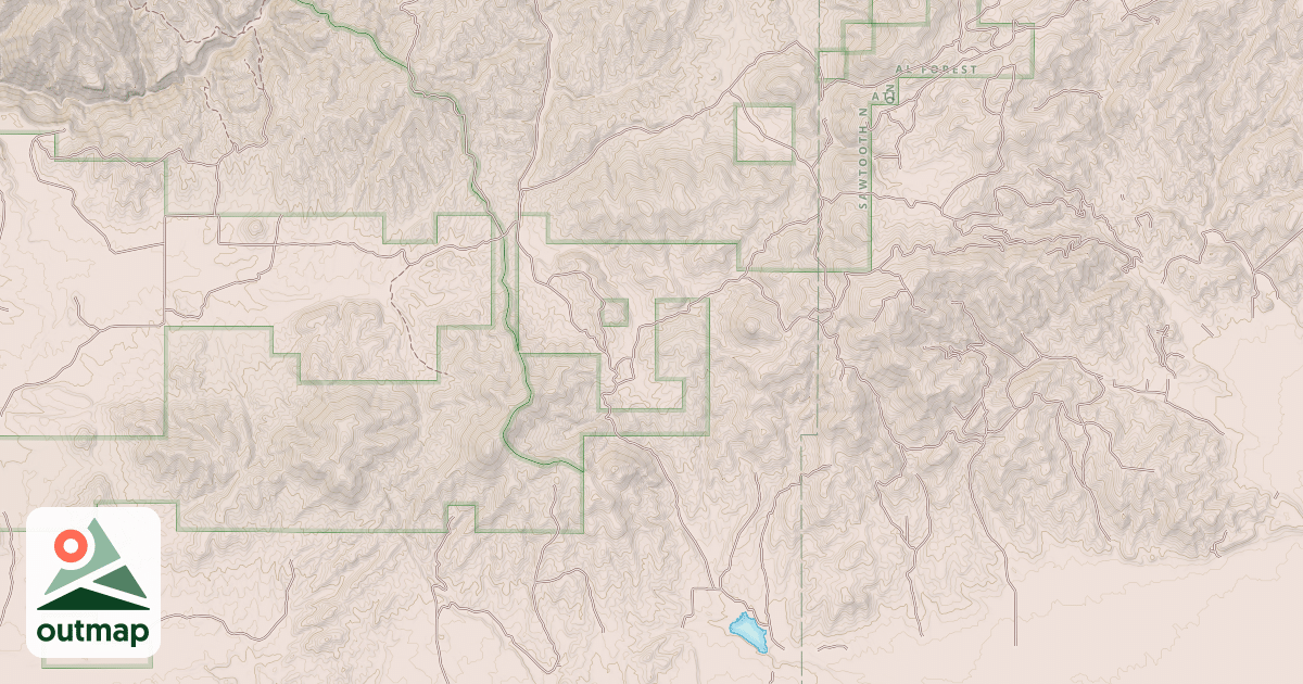 Map of HUNTER CR