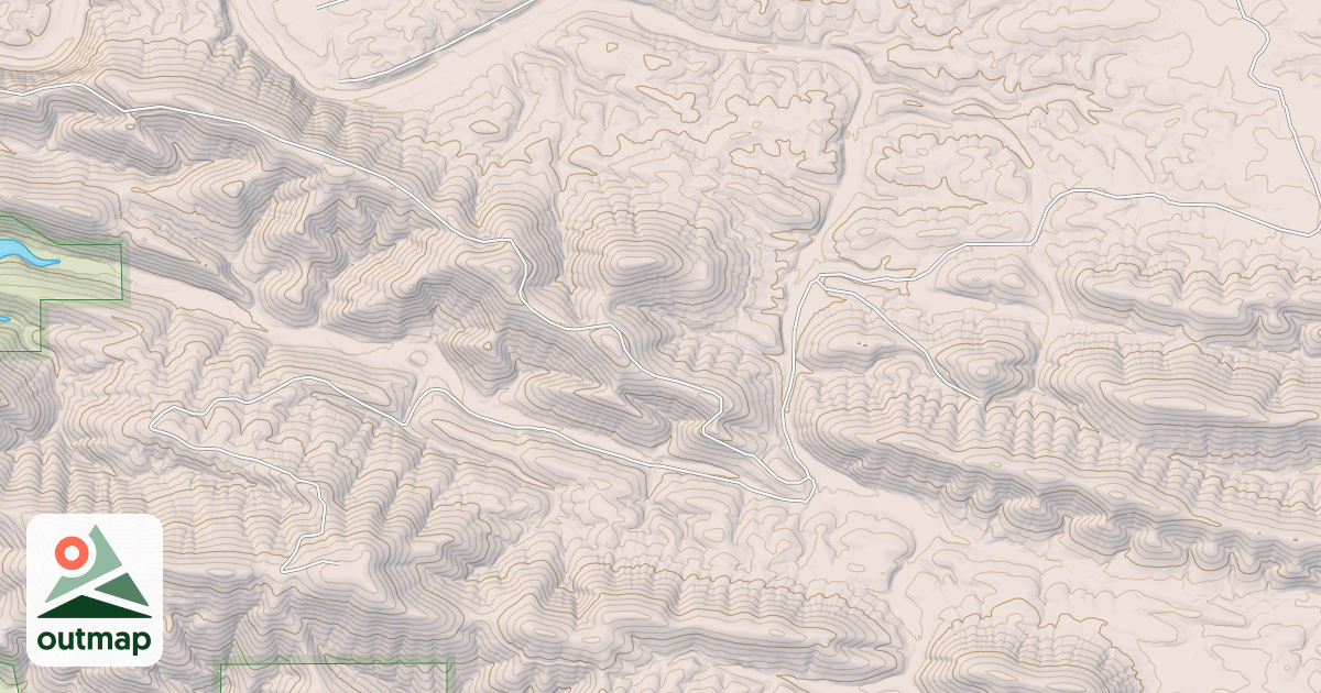 Map of USFS Motor Vehicle Use Map Roads {05567405-8A0A-46FD-978E-5F5FEFB84FD2}