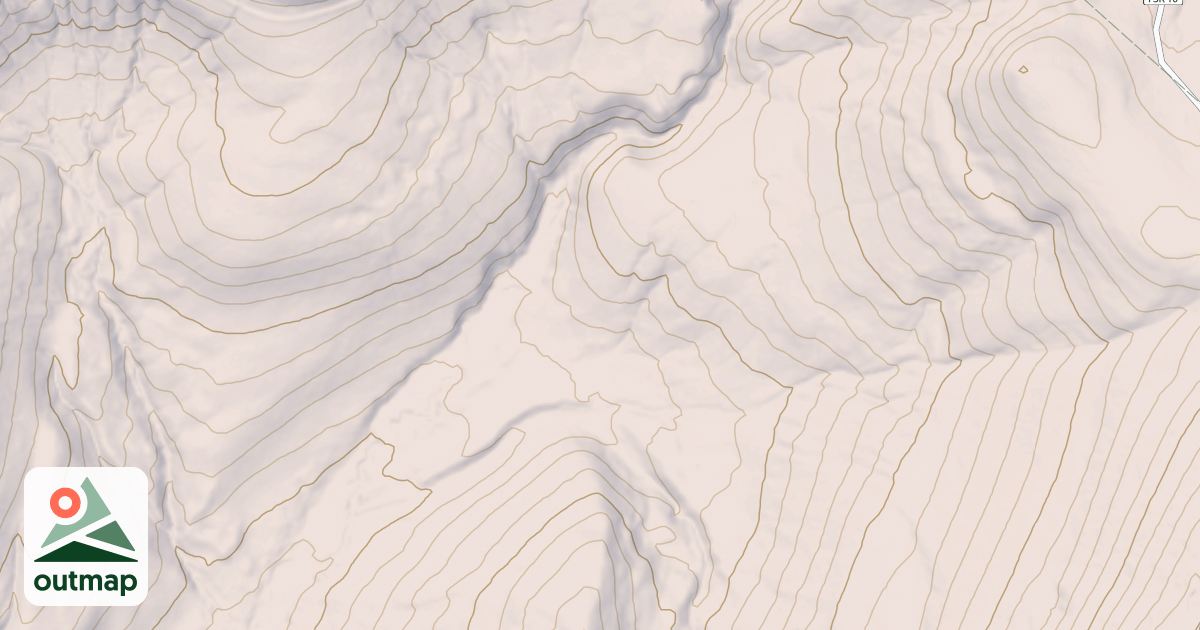 Map of Hudson Creek