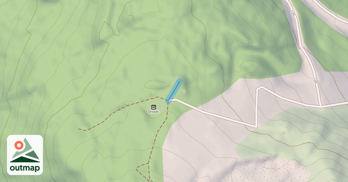 Map of Aiguille Rouge