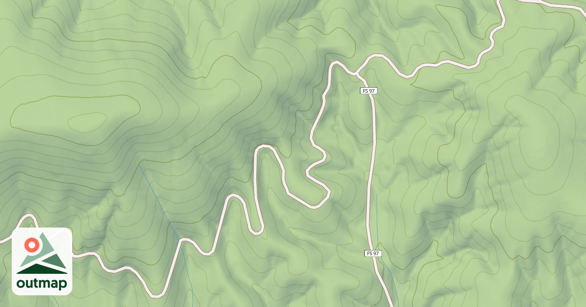 Map of CAMPBELL MTN