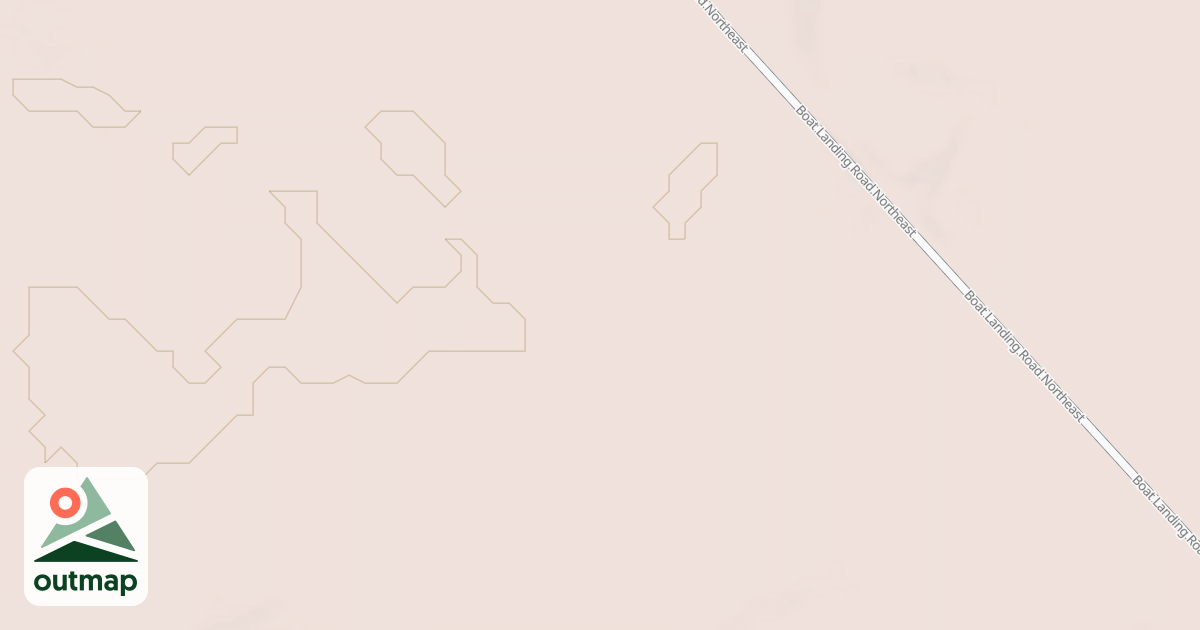 Map of BOAT LANDING ROAD SPUR D