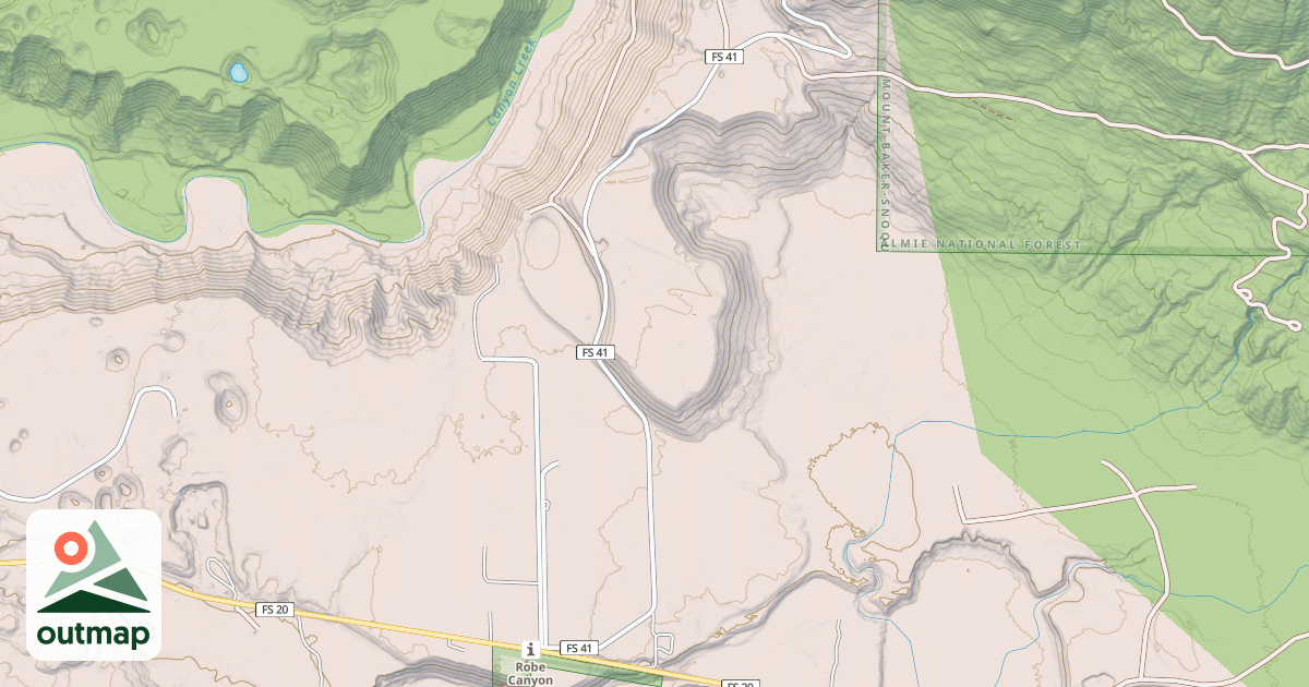 Map of TUPSO PASS