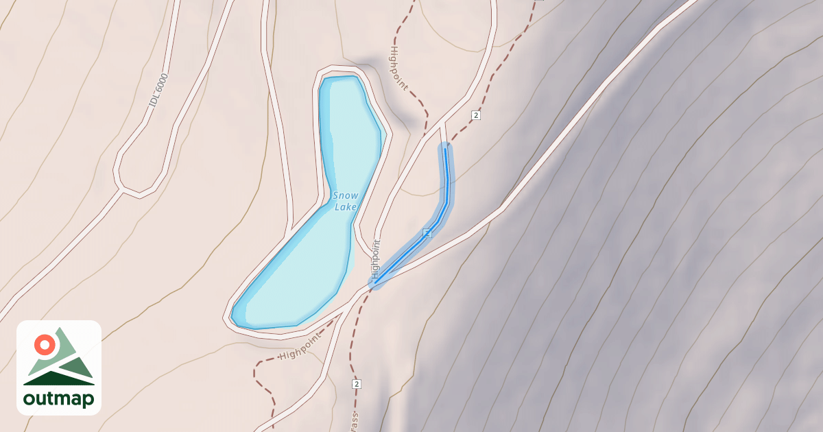 Map of Bear Grass