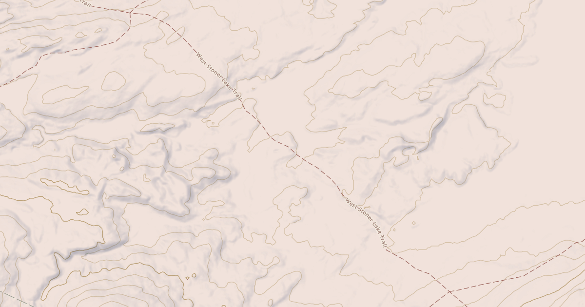 Map preview of West Stoner Lake  Trail