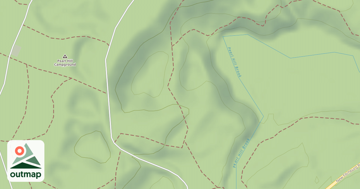 Map of Friends' Trail (Yellow)