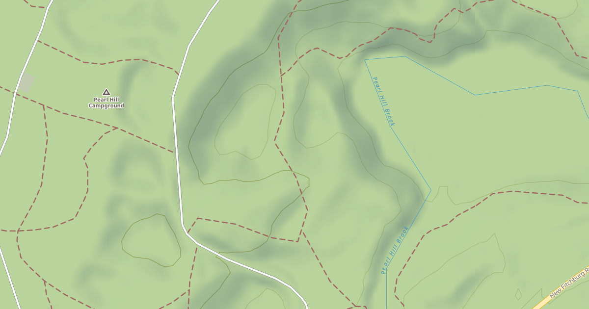 Map preview of Friends' Trail (Yellow)