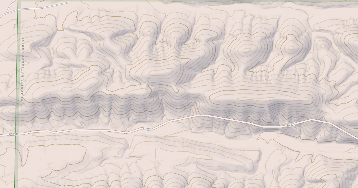 Map preview of USFS National Forest System Roads {2104D1FD-B007-4397-BDFC-DFEFA494B02D}