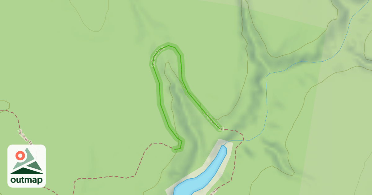 Map of Yellow Trail