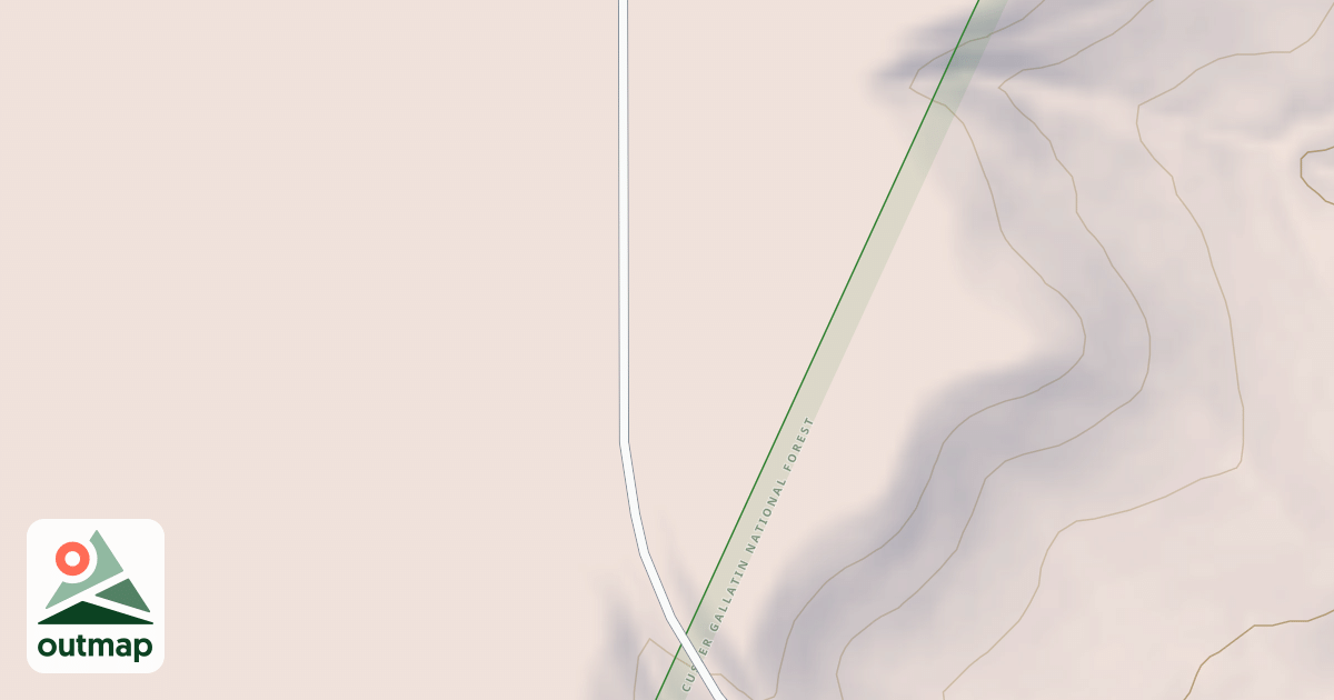 Map of SNOW CREEK