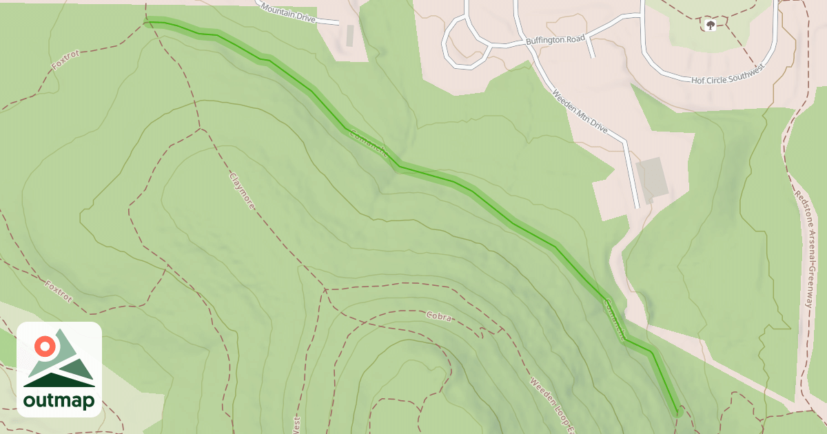 Map of Comanche