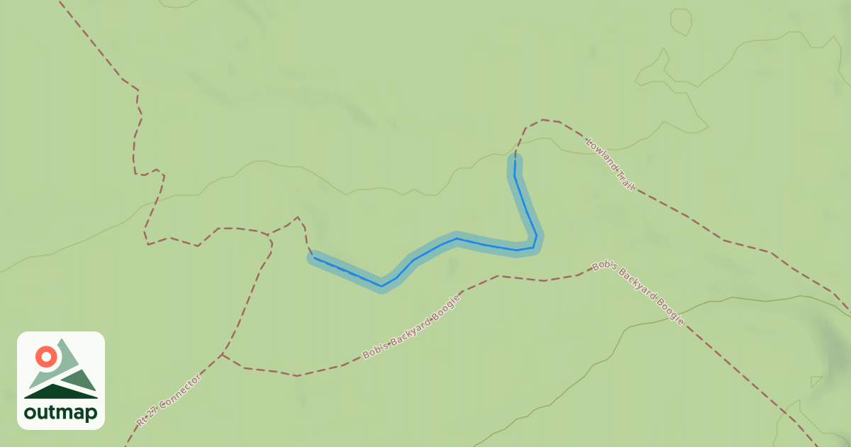 Map of Lowland Trail