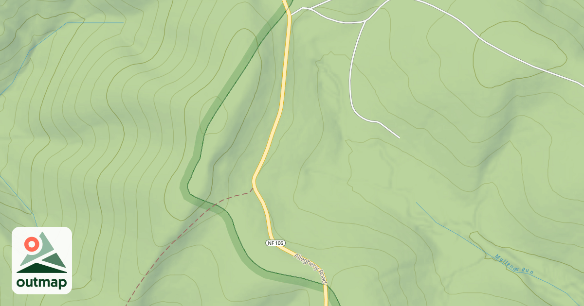 Map of ALLEGHENY