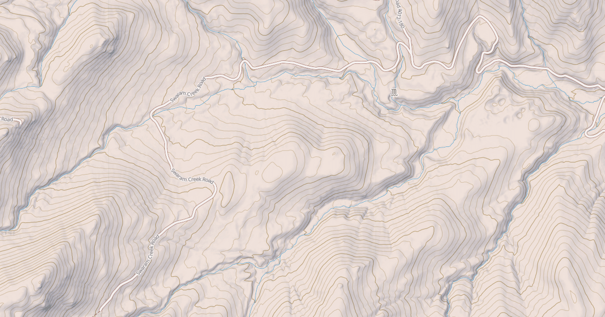 Map preview of GOOSEBERRY CREEK