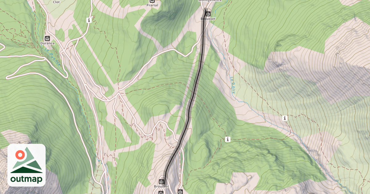 Map of Les Rhodos