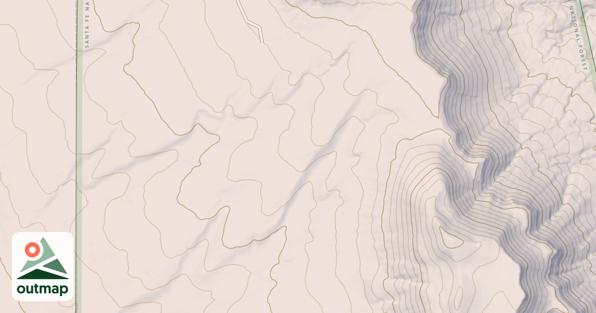 Map of USFS National Forest System Roads {6BA88F3D-EFE8-42F8-BBAD-7C5F8BE76CF0}