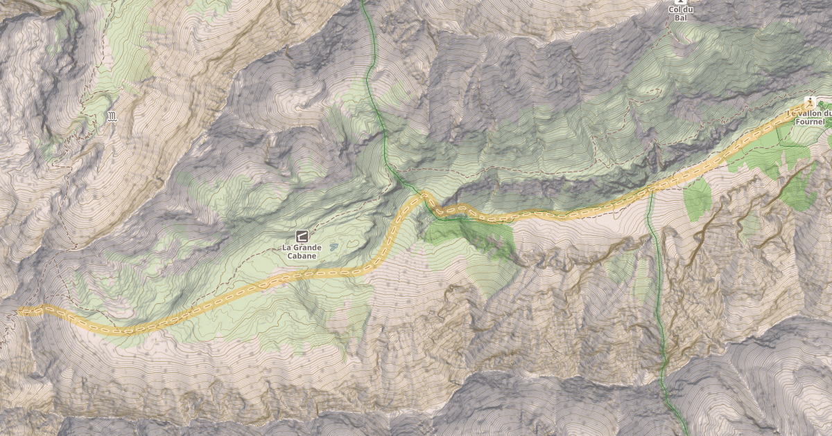 Map preview of Pas de la Cavale — L'Ourmande