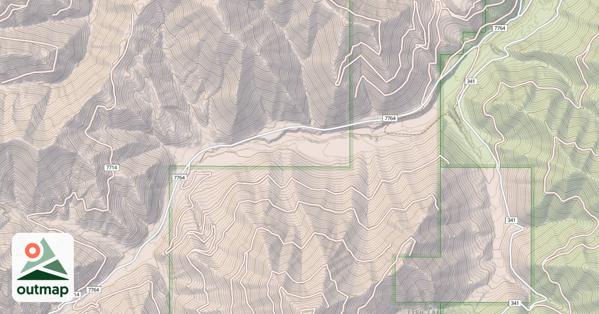 Map of ROCK CREEK - TARKIO