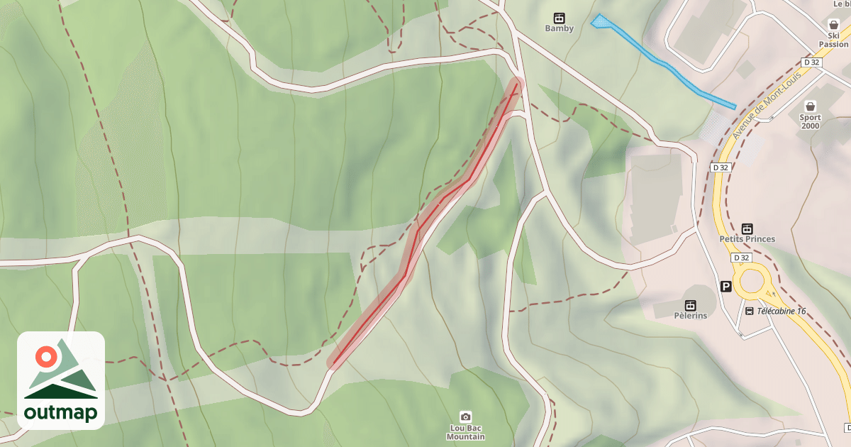 Map of Lou Bac