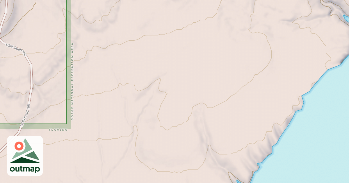 Map of UL, FORK COMPLEX A-B