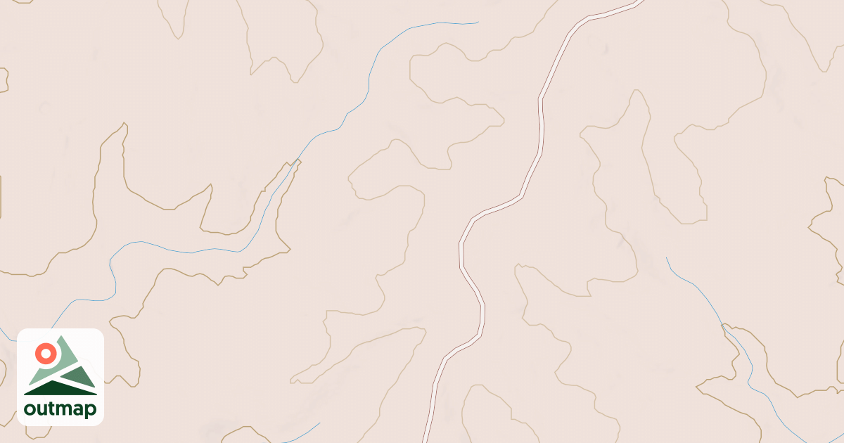 Map of Claiborne Boy Scout Trail