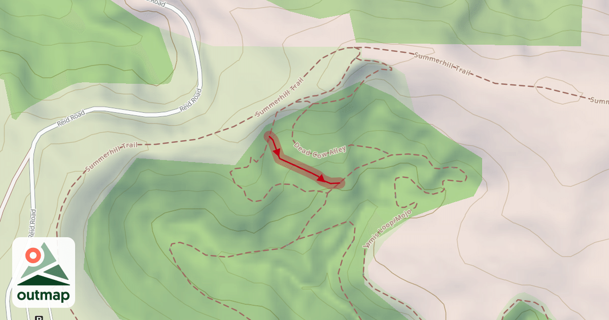 Map of Loose As A Goose