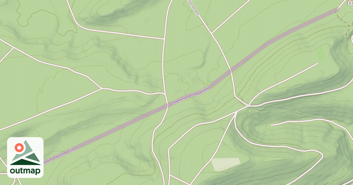 Map of Chemin de la Longue Ligne