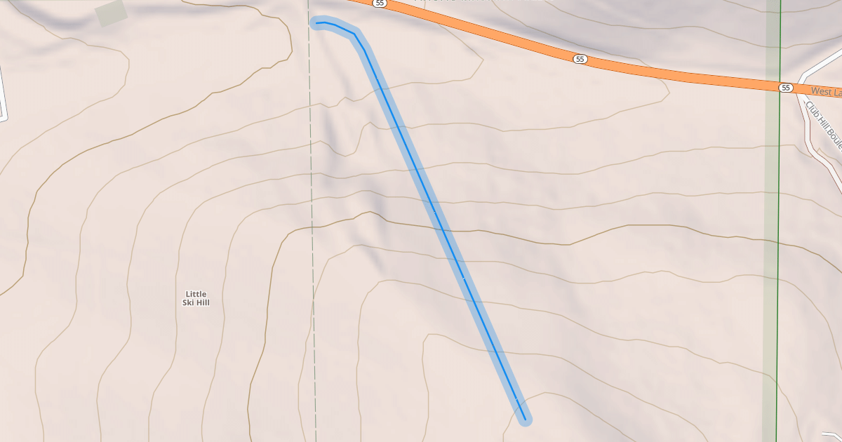 Map preview of Race Run