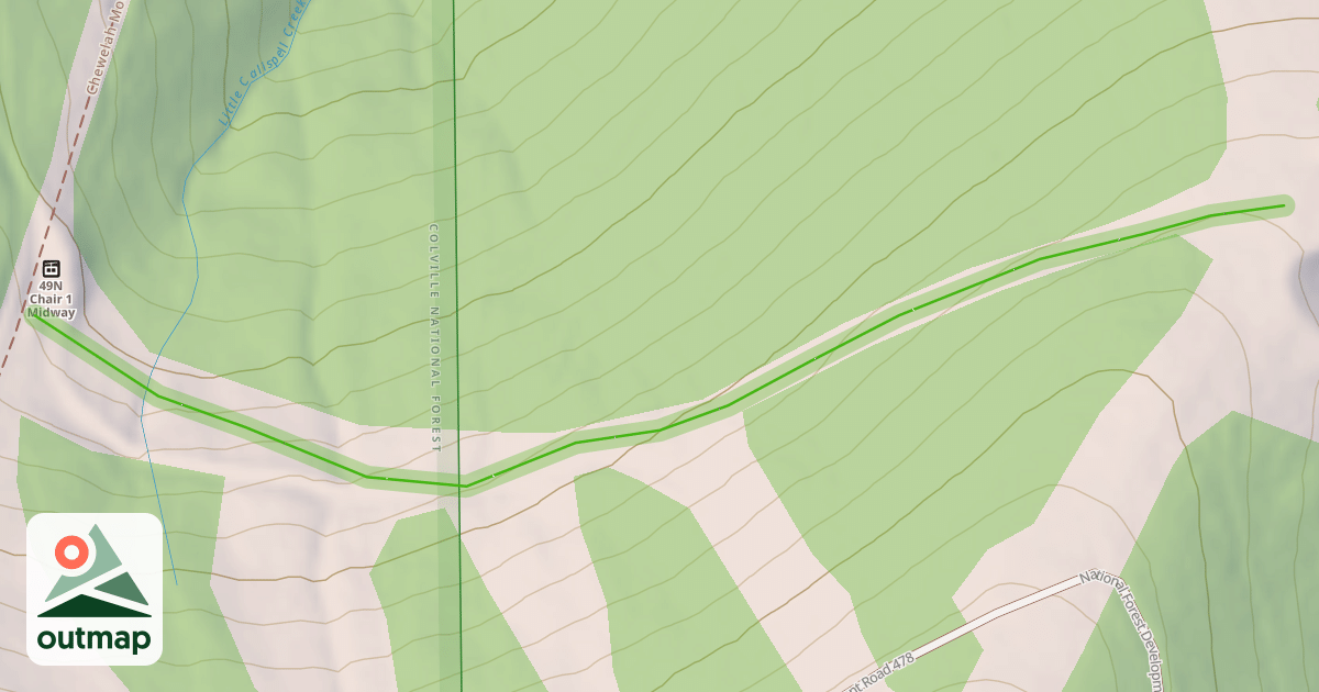 Map of Beaver Slide