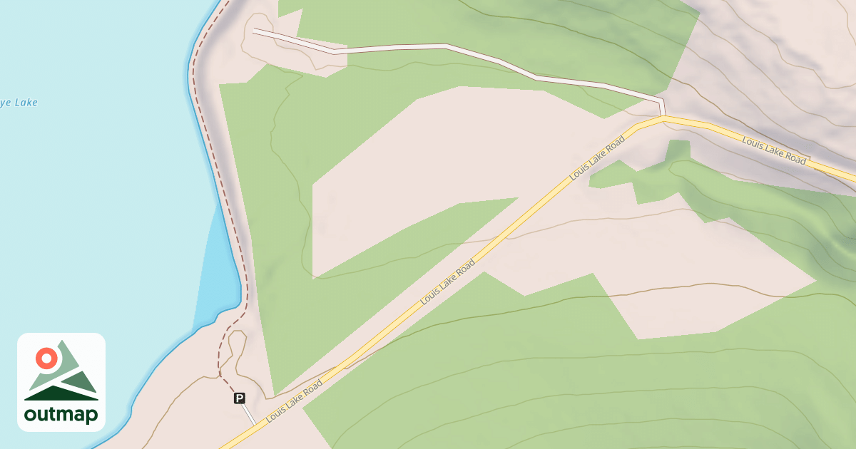 Map of FRY LAKE DAM