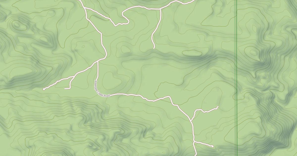 Map preview of ANTELOPE CREEK (OHV)