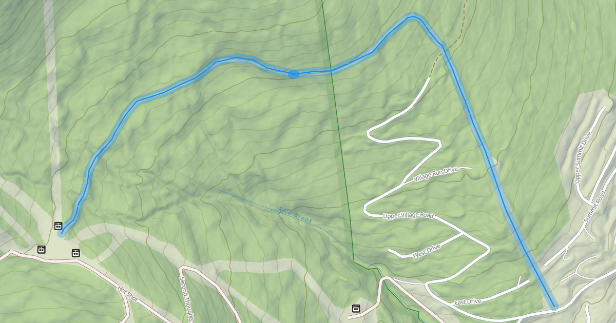 Map preview of Village Run