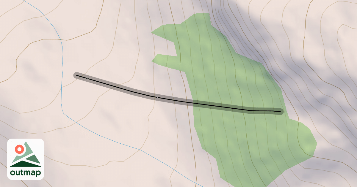 Map of Lower Feather Tree