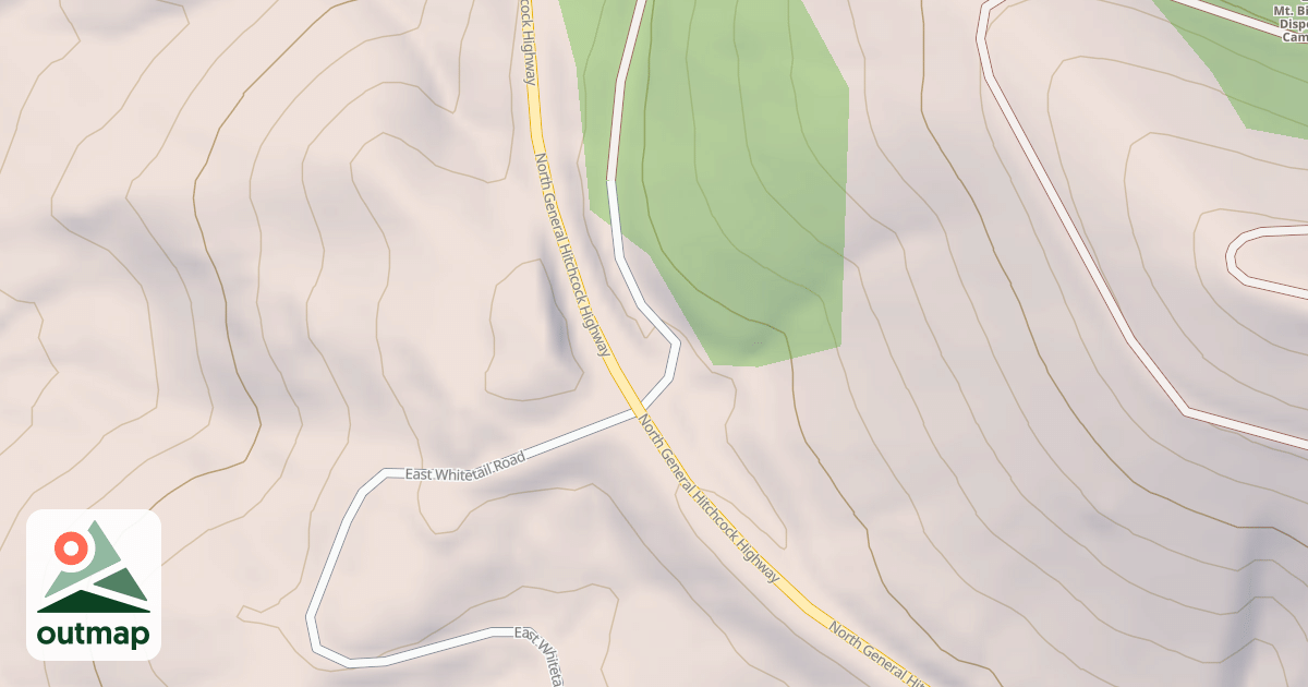 Map of BEAR WALLOW