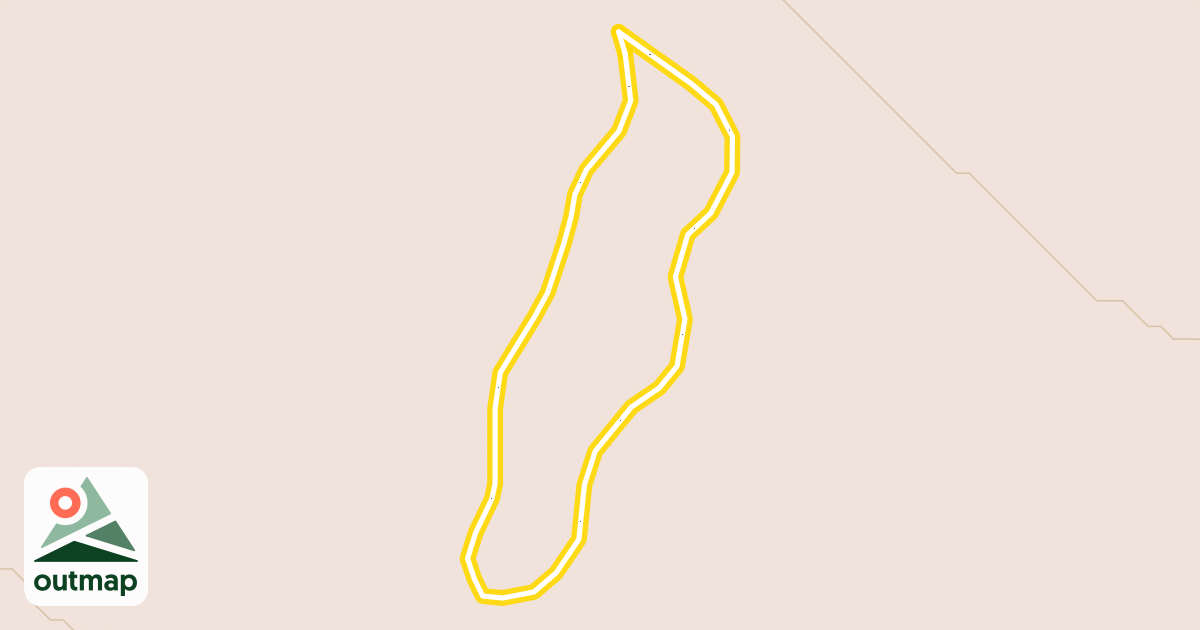Map of Teton Reserve Nordic Trail