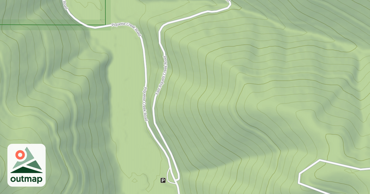 Map of (FDR) EAST PIQUETT