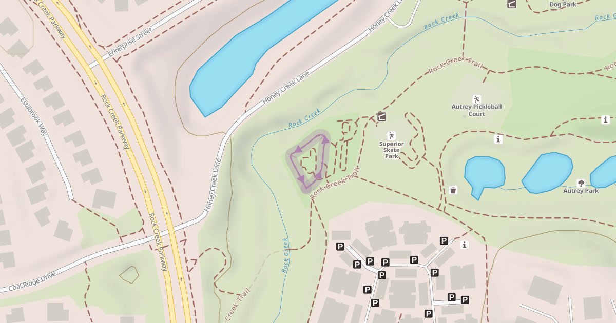 Map preview of Flow Track