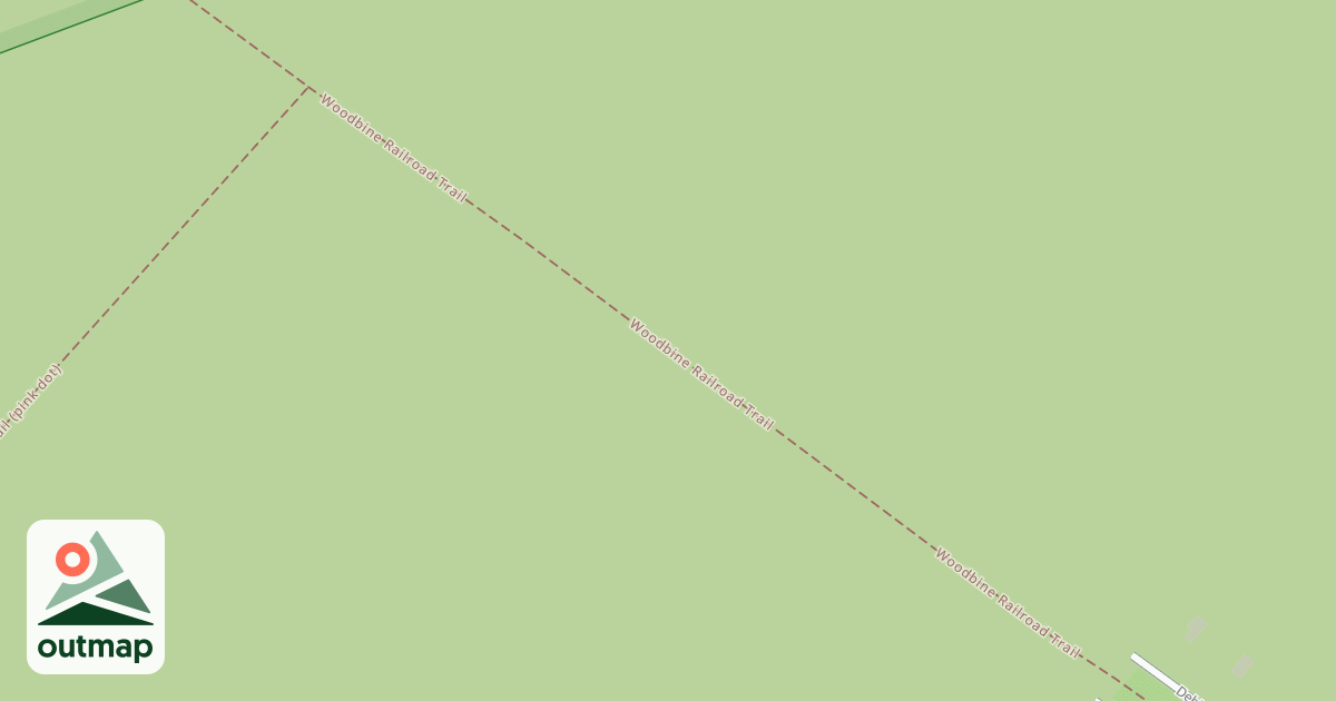 Map of Seashore Line Trail