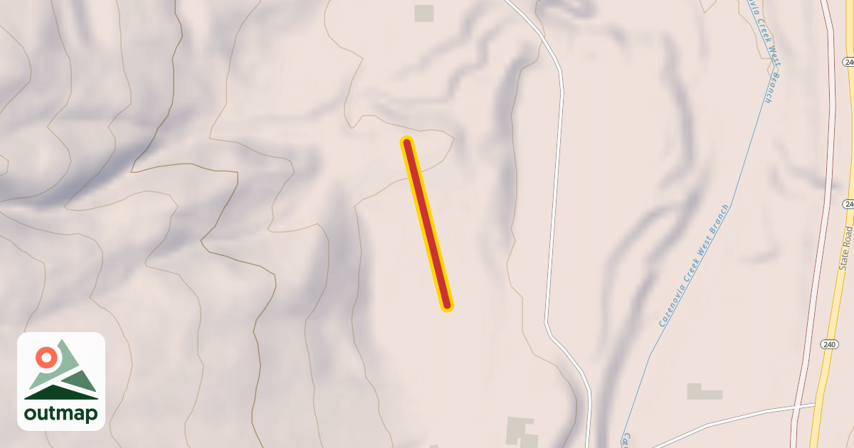 Map of Rope Tow 1