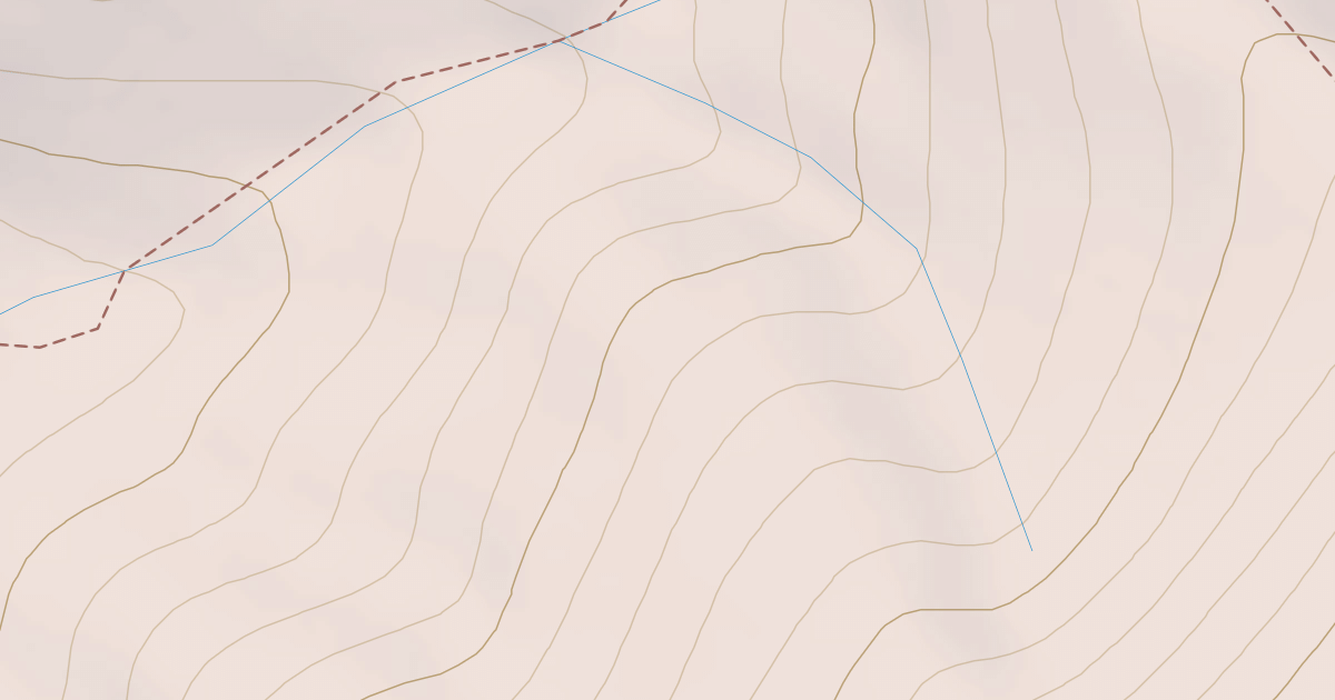 Map preview of Black Canyon To Redding Canyon