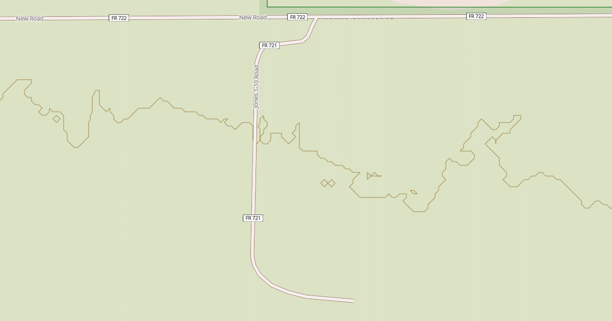 Map preview of JONES 1-10