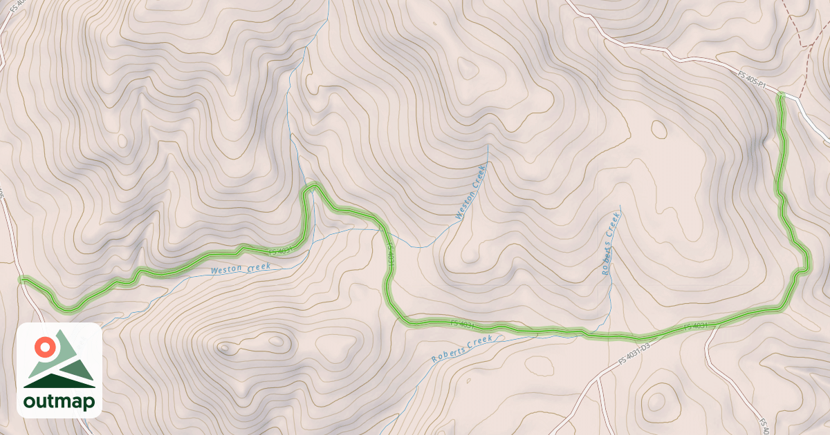 Map of FS 4031