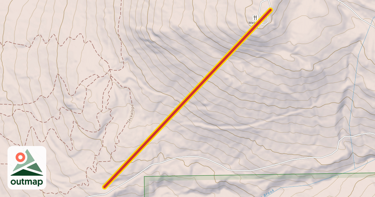 Map of Schneider Triple Chair