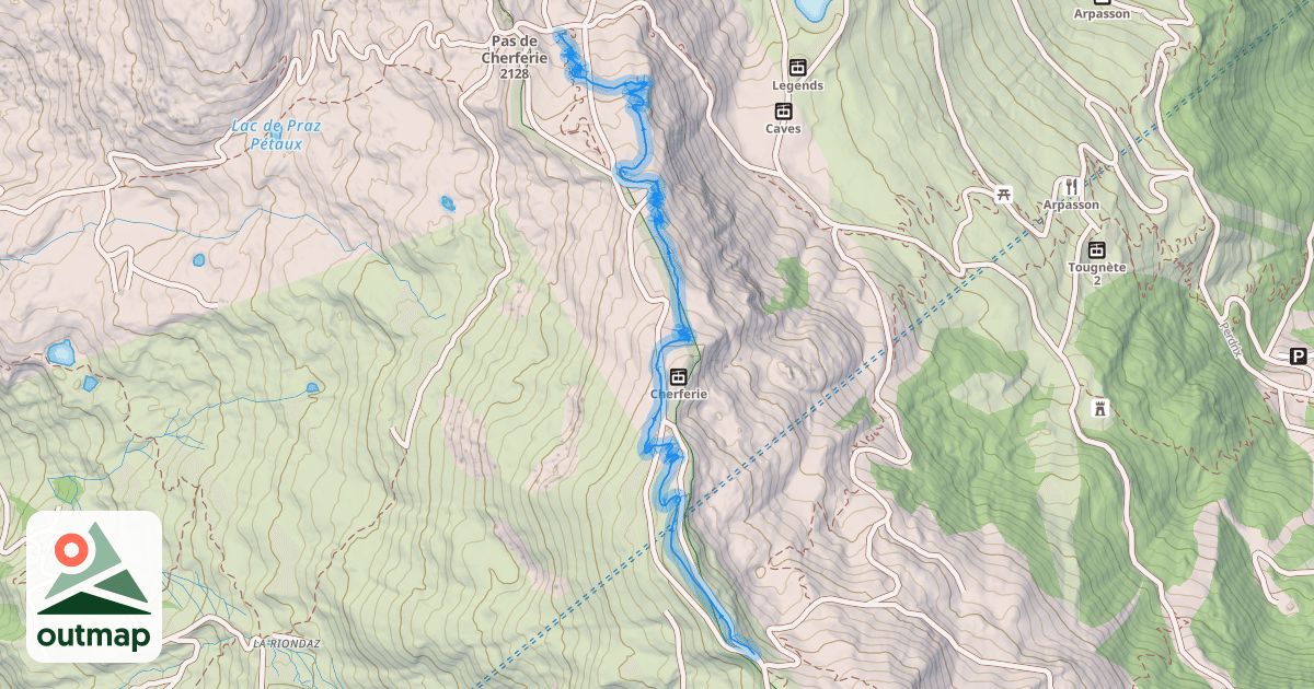 Map of DH3 Blue Line