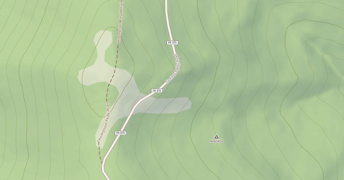 Map preview of USFS National Forest System Roads {B3867C0C-C3CF-4973-B753-09A03C726428}