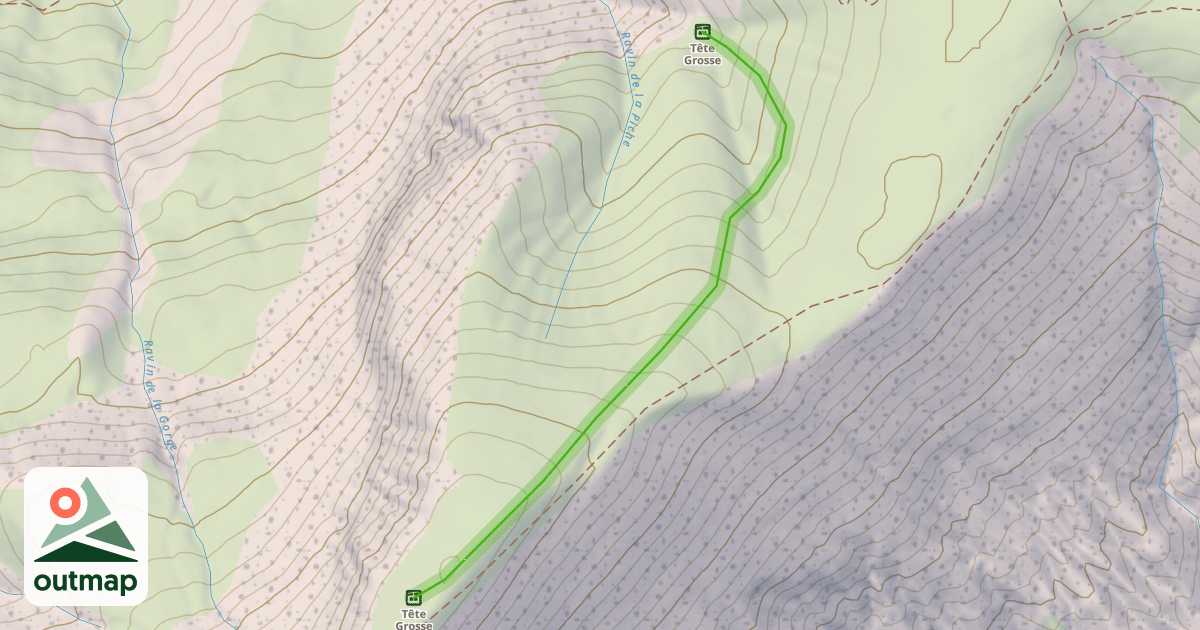 Map of La Croix