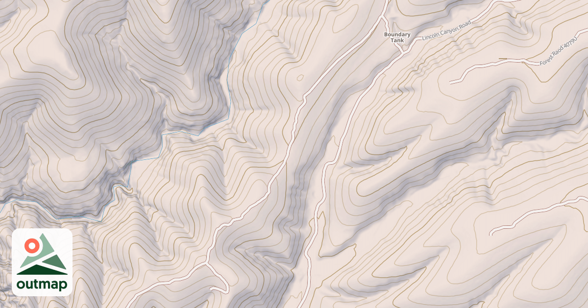 Map of 4207 S